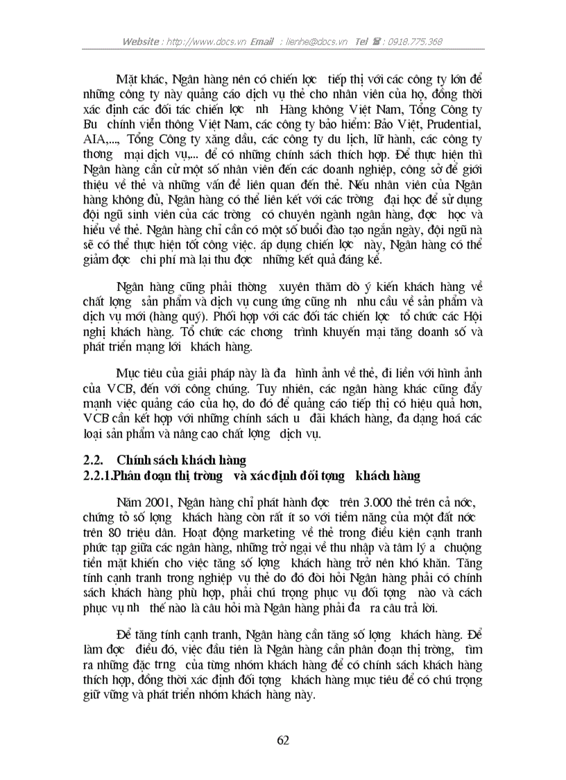 image for page Thực trạng cạnh tranh của hoạt động phát hành thẻ tại ngânhàng NHTMCP Ngoại Thương VietcomBank VN lt NHaCT gt