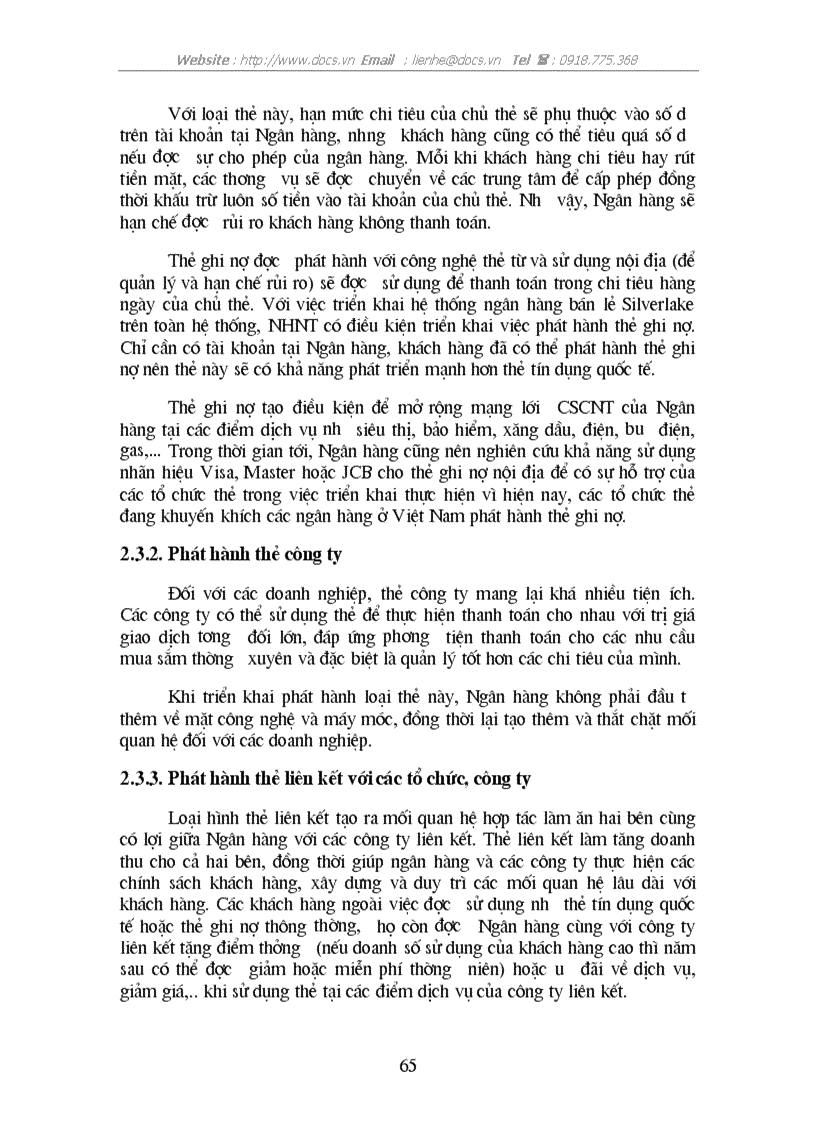 image for page Thực trạng cạnh tranh của hoạt động phát hành thẻ tại ngânhàng NHTMCP Ngoại Thương VietcomBank VN lt NHaCT gt