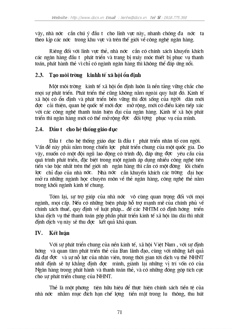 image for page Thực trạng cạnh tranh của hoạt động phát hành thẻ tại ngânhàng NHTMCP Ngoại Thương VietcomBank VN lt NHaCT gt