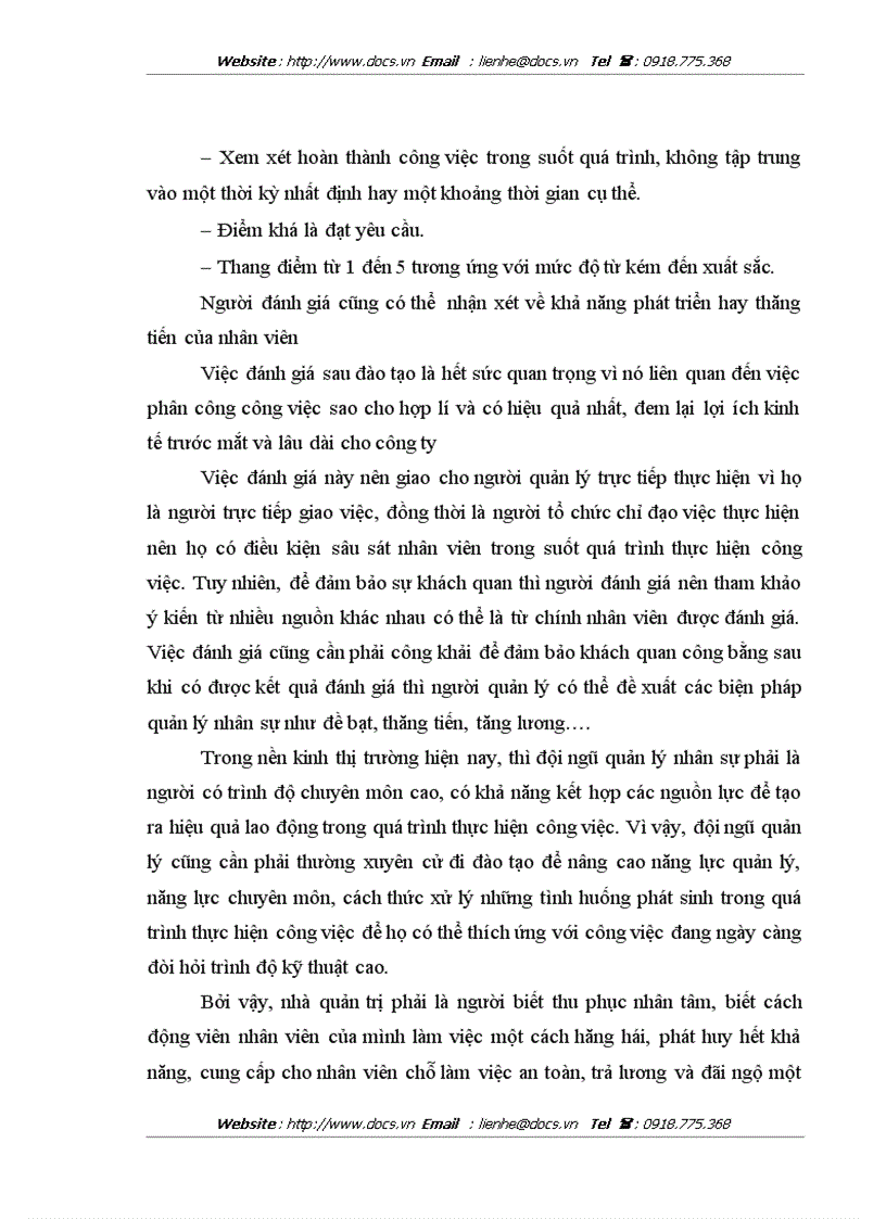 image for page Thực trạng và giải pháp về đào tạo nguồn nhân lực tại Công ty cổ phần May nông nghiệp
