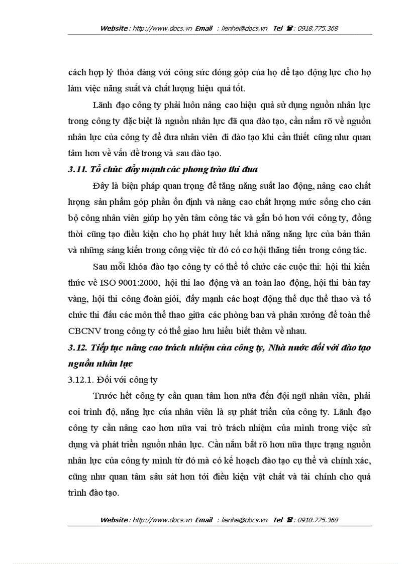 image for page Thực trạng và giải pháp về đào tạo nguồn nhân lực tại Công ty cổ phần May nông nghiệp