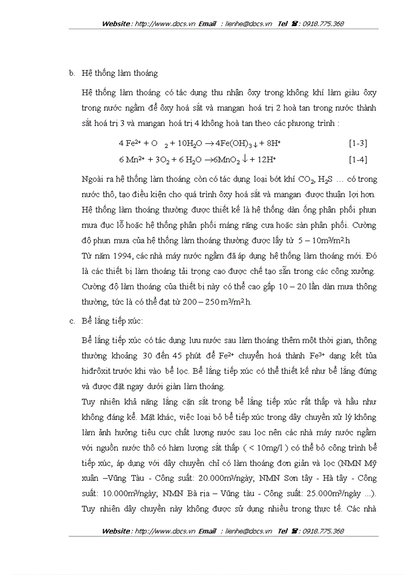 image for page Nghiên cứu xử lý và thu hồi nước thải rửa lọc cho các nhà máy xử lý nước ngầm