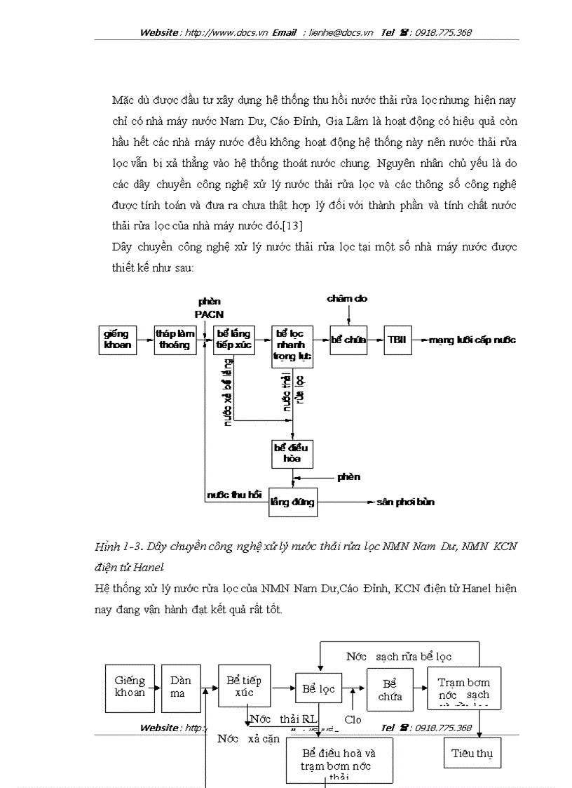 image for page Nghiên cứu xử lý và thu hồi nước thải rửa lọc cho các nhà máy xử lý nước ngầm