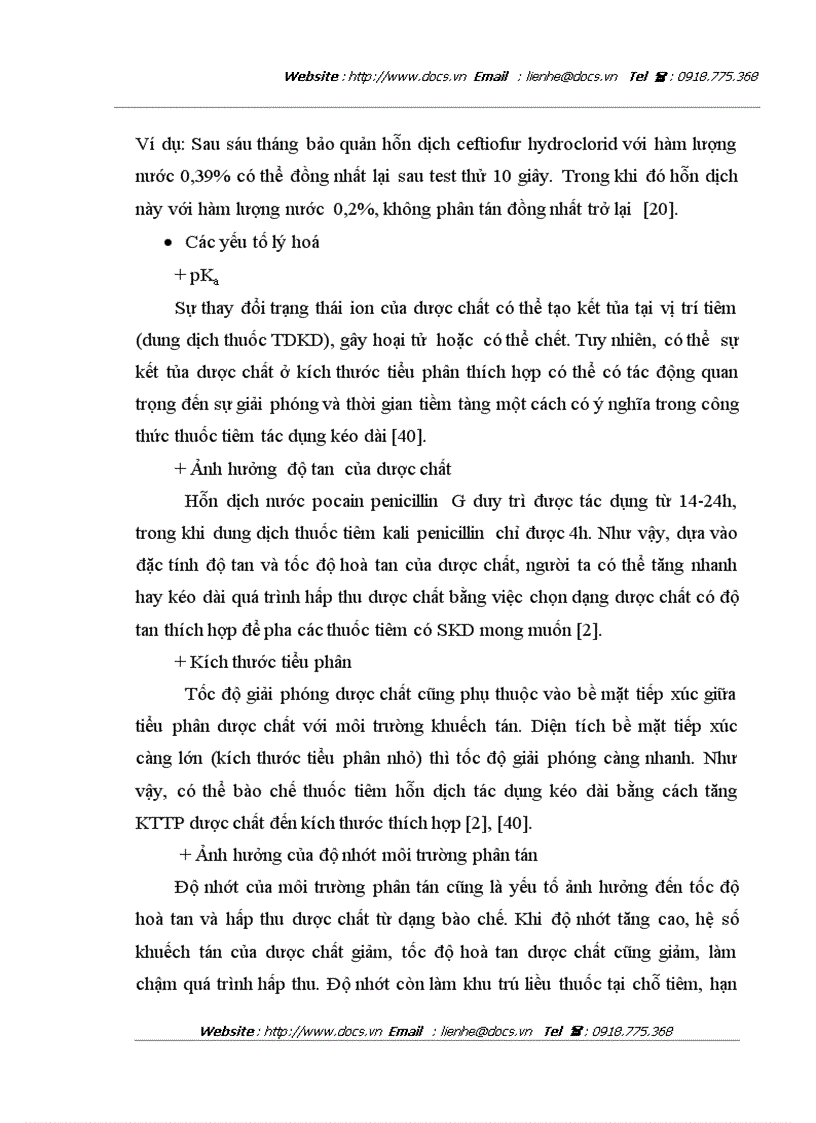image for page Nghiên cứu bào chế thuốc tiêm hỗn dịch ceftiofur hydroclorid dùng trong thú y