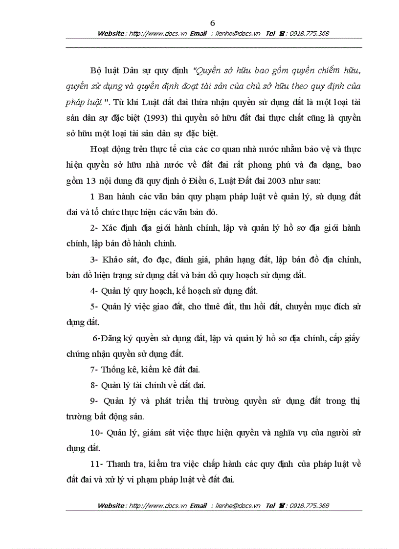 image for page Thực trạng kiến nghị trong công tác quản lýý và sử dụng đất tại huyện tiên du tỉnh bắc ninh giai đoạn 2005 2010