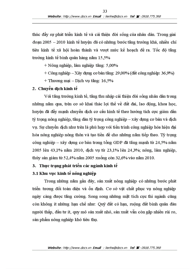 image for page Thực trạng kiến nghị trong công tác quản lýý và sử dụng đất tại huyện tiên du tỉnh bắc ninh giai đoạn 2005 2010