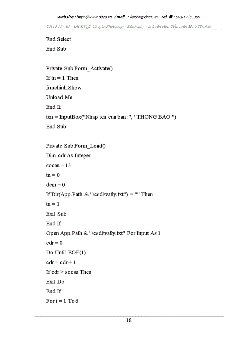 image for page Chương trình trắc nghiệm tổng hợp kiến thức