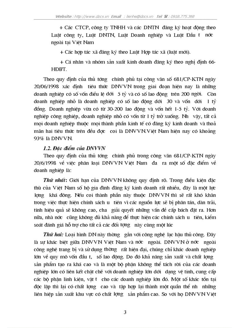 Giải pháp hoàn thiện chính sách phát triển DNV N ở VN