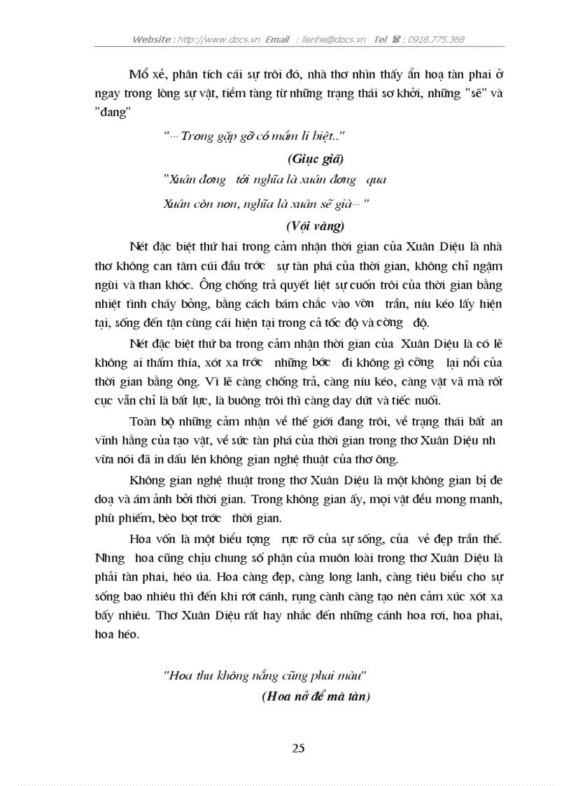 image for page Không gian nghệ thuật trong thơ Xuân Diệu