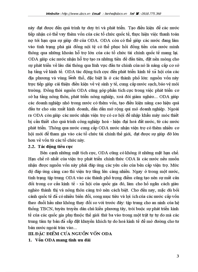 image for page Huy động quản lý và sử dụng nguồn vốn ODA cho đầu tư phát triển ở Viê t Nam giai đoạn 2006 2010 Thực trạng và giải pháp