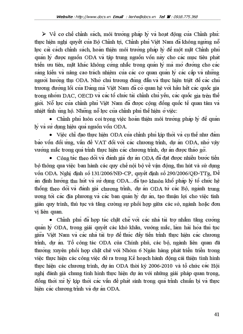 image for page Huy động quản lý và sử dụng nguồn vốn ODA cho đầu tư phát triển ở Viê t Nam giai đoạn 2006 2010 Thực trạng và giải pháp