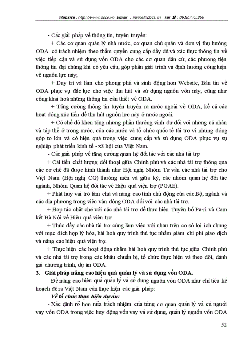 image for page Huy động quản lý và sử dụng nguồn vốn ODA cho đầu tư phát triển ở Viê t Nam giai đoạn 2006 2010 Thực trạng và giải pháp