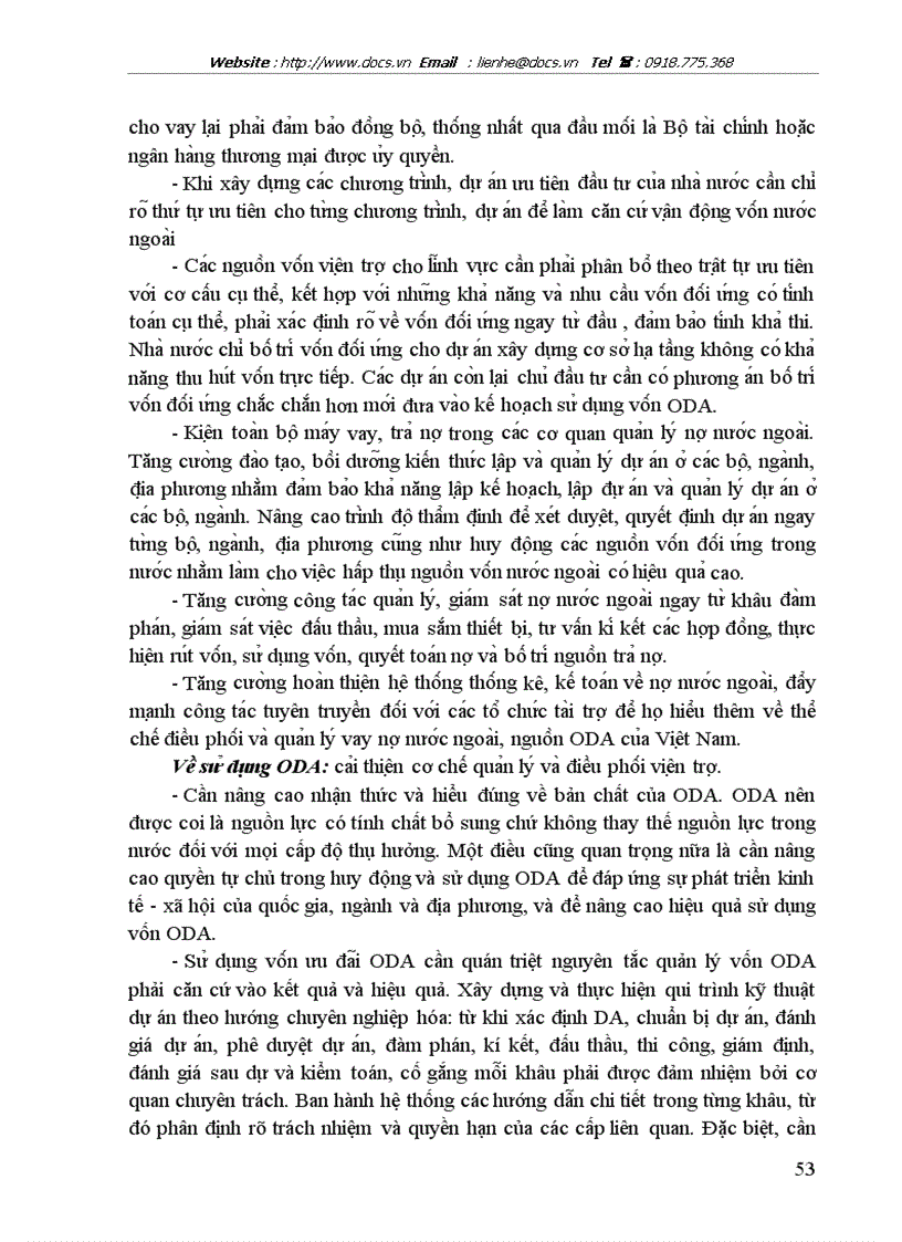 image for page Huy động quản lý và sử dụng nguồn vốn ODA cho đầu tư phát triển ở Viê t Nam giai đoạn 2006 2010 Thực trạng và giải pháp