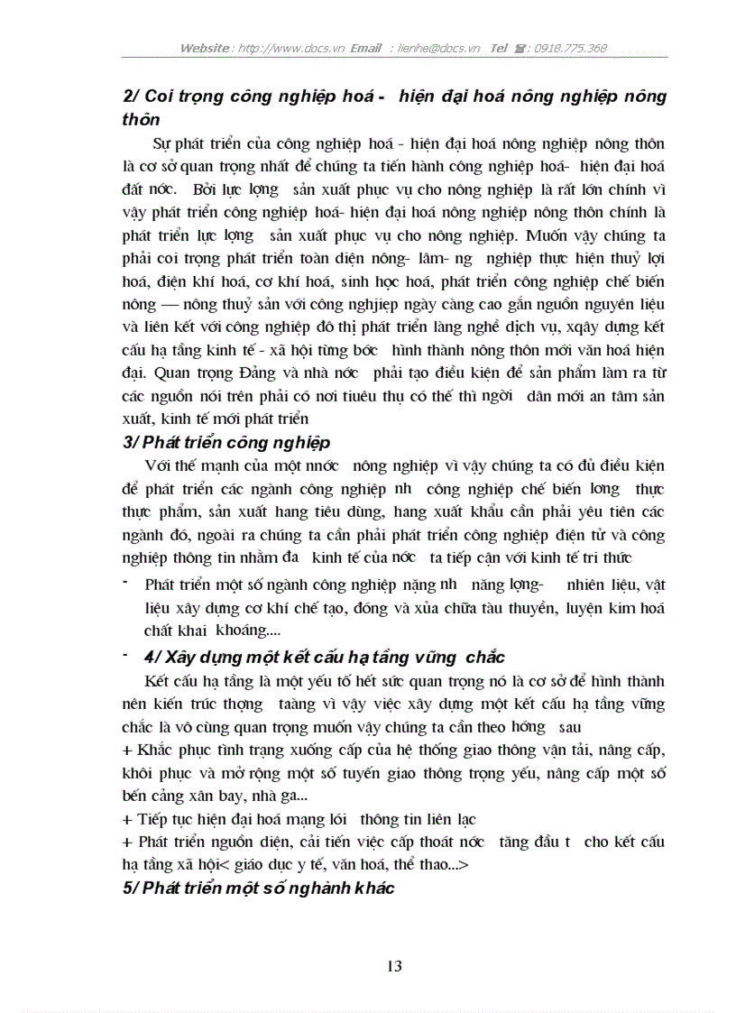 image for page Chuyển đổi cơ cấu kinh tế trong quá trình CNH HĐH ở đất nước ta hiện nay