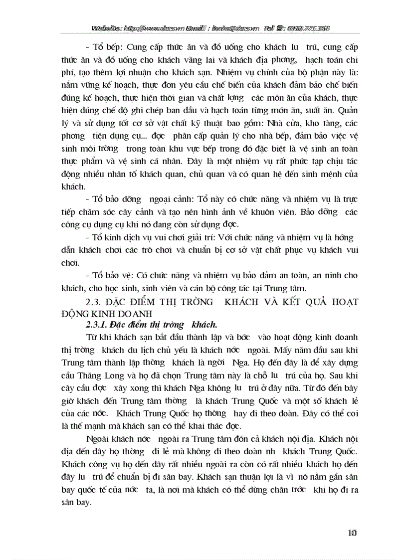 image for page Tại Trung tâm thực hành nghề khách sạn