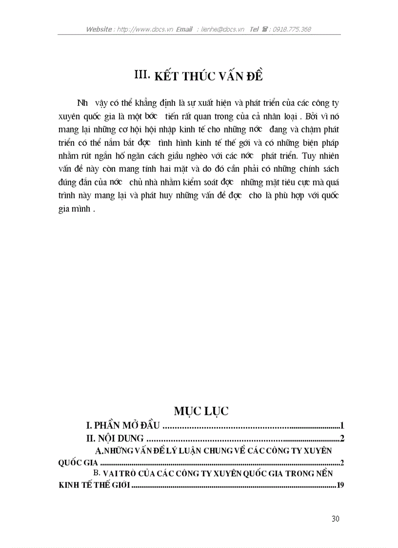 image for page Vtrò của các C ty xuyên quốc gia trong nền kinh tế thế giới hoạt động của các tổ chức độc quyền xuyên quốc gia ở VN