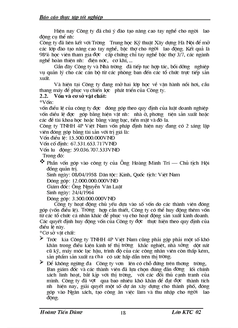 image for page Hạch toán tiền lương và các khoản trích theo lương tại Công ty TNHH 4P Việt Nam