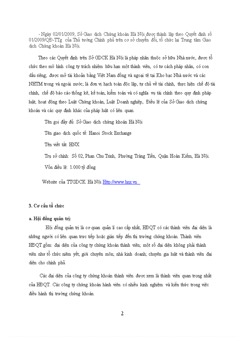 image for page Tìm hiểu về sàn giao dịch HNX