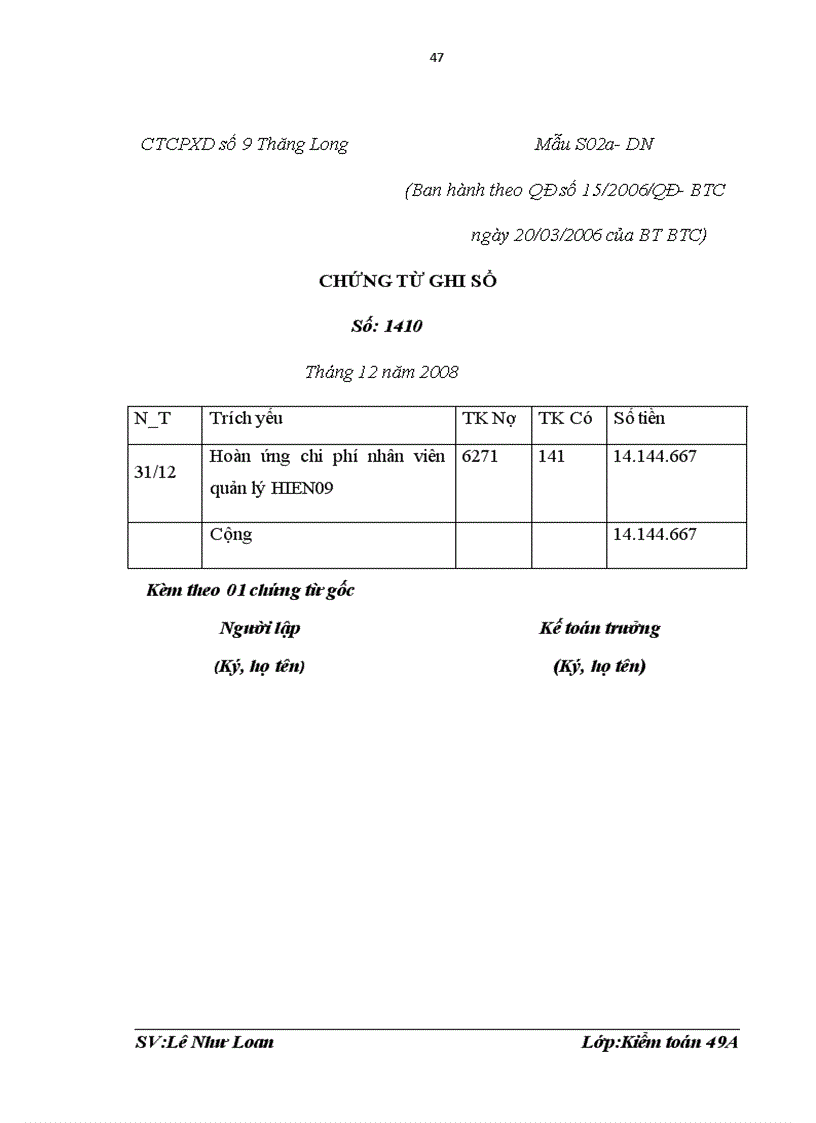 image for page Hoạt động của một doanh nghiệp xây lắp thông qua công tác kế toán của DN tại CÔNG TY CỔ PHẦN XÂY DỰNG SỐ 9 THĂNG LONG