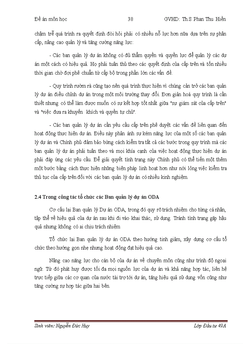 image for page Tình hình thu hút và sử dụng nguồn vốn ODA tại Việt Nam giai đoạn 2006 2010