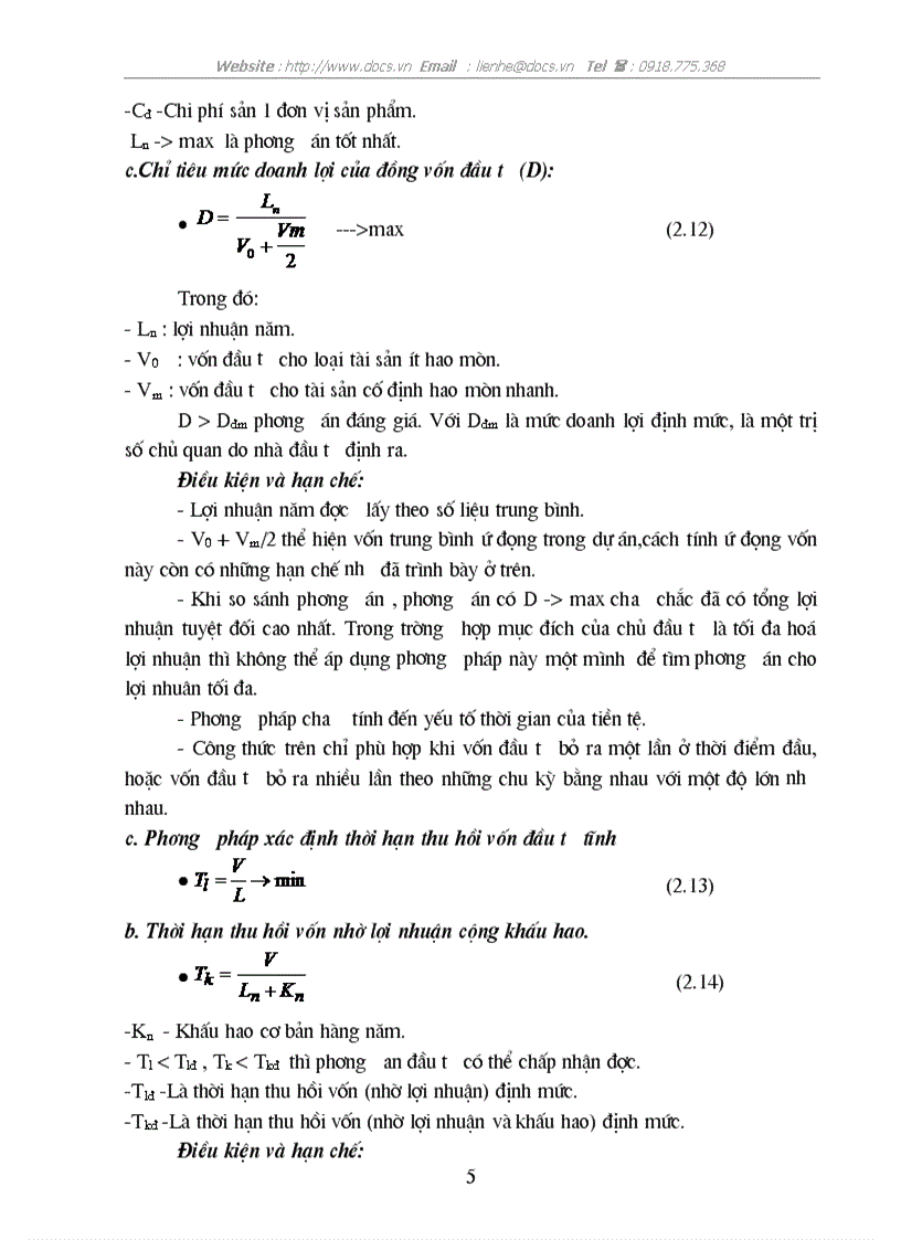 image for page Hoàn thiện phương pháp phân tích hiệu quả các dự án đầu tư xây dựng cơ sở hạ tầng kỹ thuật khu công nghiệp tập trung