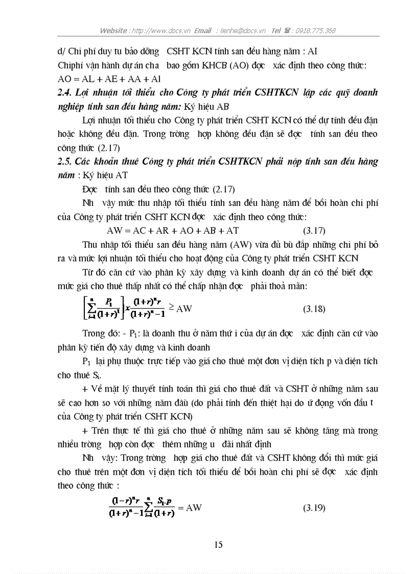 image for page Hoàn thiện phương pháp phân tích hiệu quả các dự án đầu tư xây dựng cơ sở hạ tầng kỹ thuật khu công nghiệp tập trung