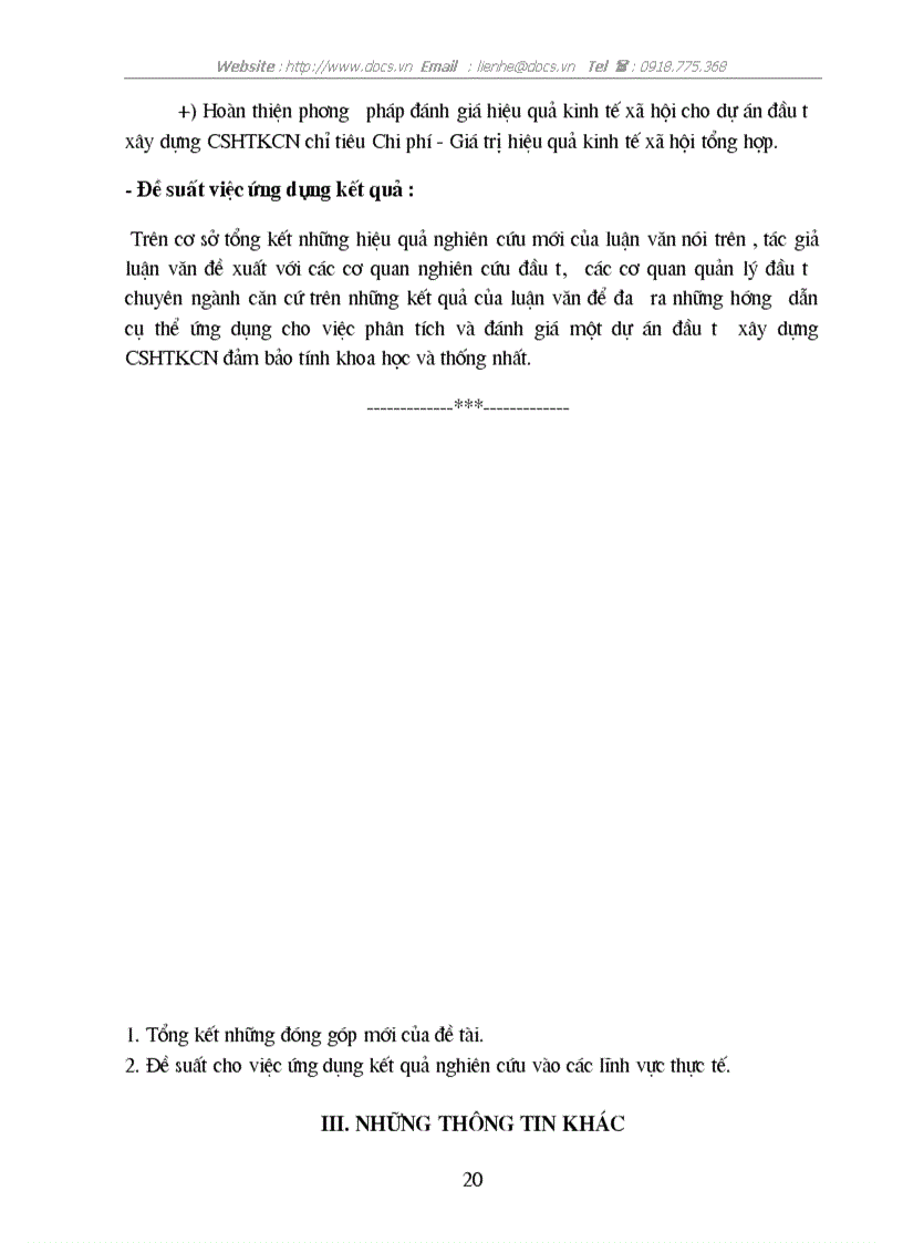 image for page Hoàn thiện phương pháp phân tích hiệu quả các dự án đầu tư xây dựng cơ sở hạ tầng kỹ thuật khu công nghiệp tập trung