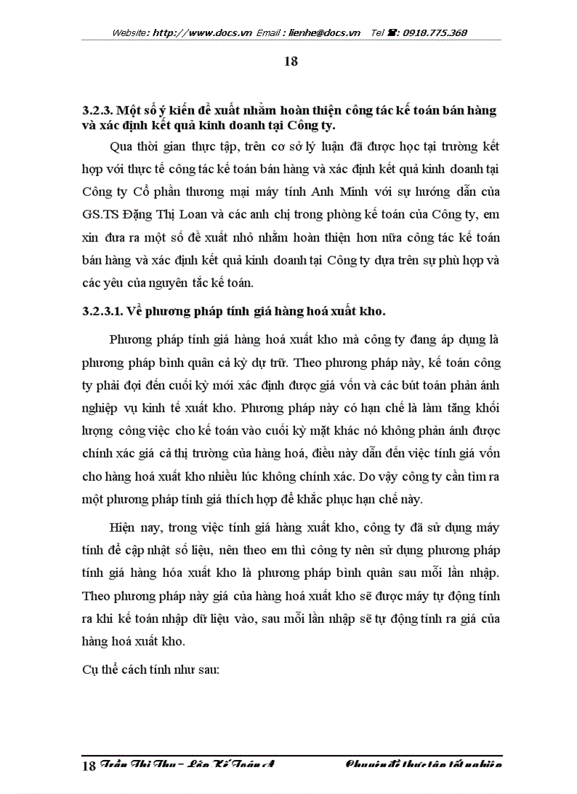 image for page Hoàn thiện cụng tỏc kế toán bán hàng và xác định kết quả kinh doanh tại Công ty Cổ phần thương mại máy tính Anh Minh