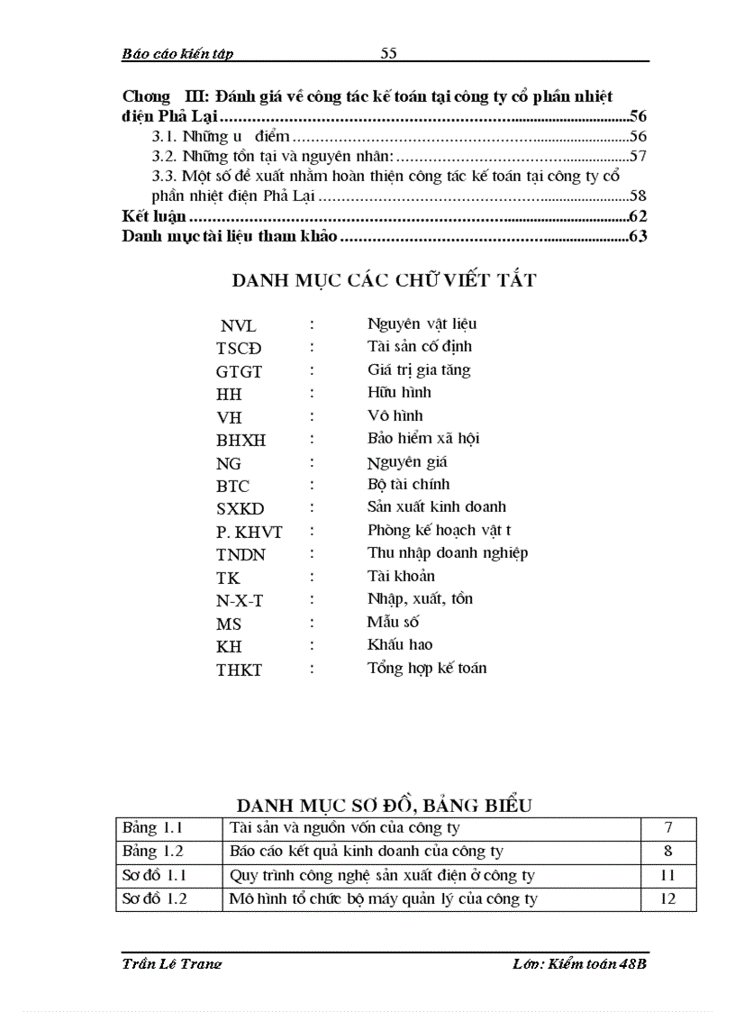 image for page Báo cáo kiến tập tại Công ty Cổ phần nhiệt điện Phả Lại