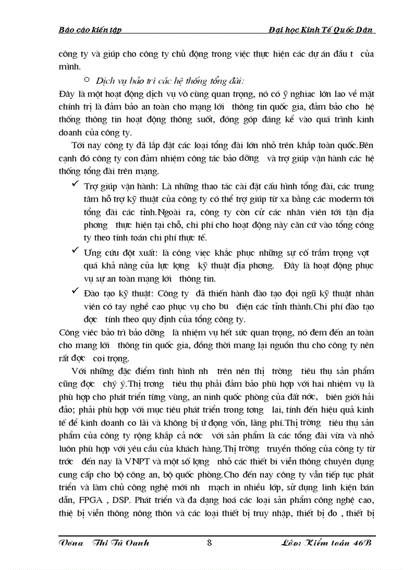 image for page Công tác hạch toán và quản lý sử dụng của TSCĐ tại Công ty cổ phần công nghệ viễn thông Viteco