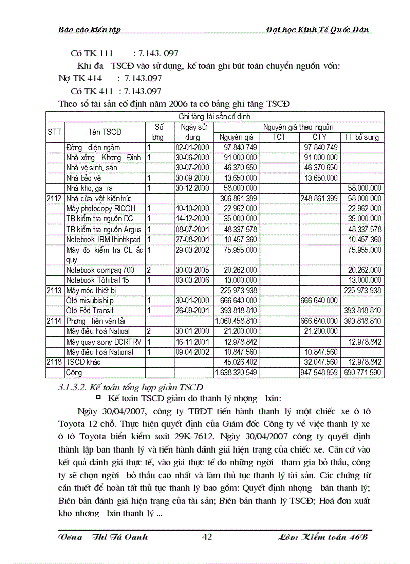image for page Công tác hạch toán và quản lý sử dụng của TSCĐ tại Công ty cổ phần công nghệ viễn thông Viteco