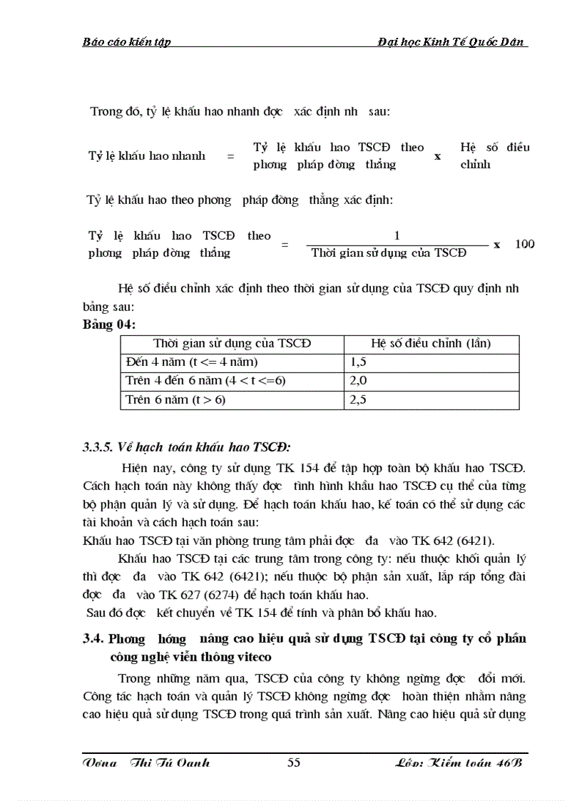 image for page Công tác hạch toán và quản lý sử dụng của TSCĐ tại Công ty cổ phần công nghệ viễn thông Viteco