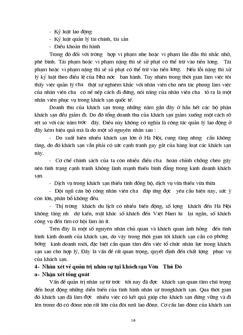 image for page Báo cáo Tại Khách sạn Vườn Thủ đô