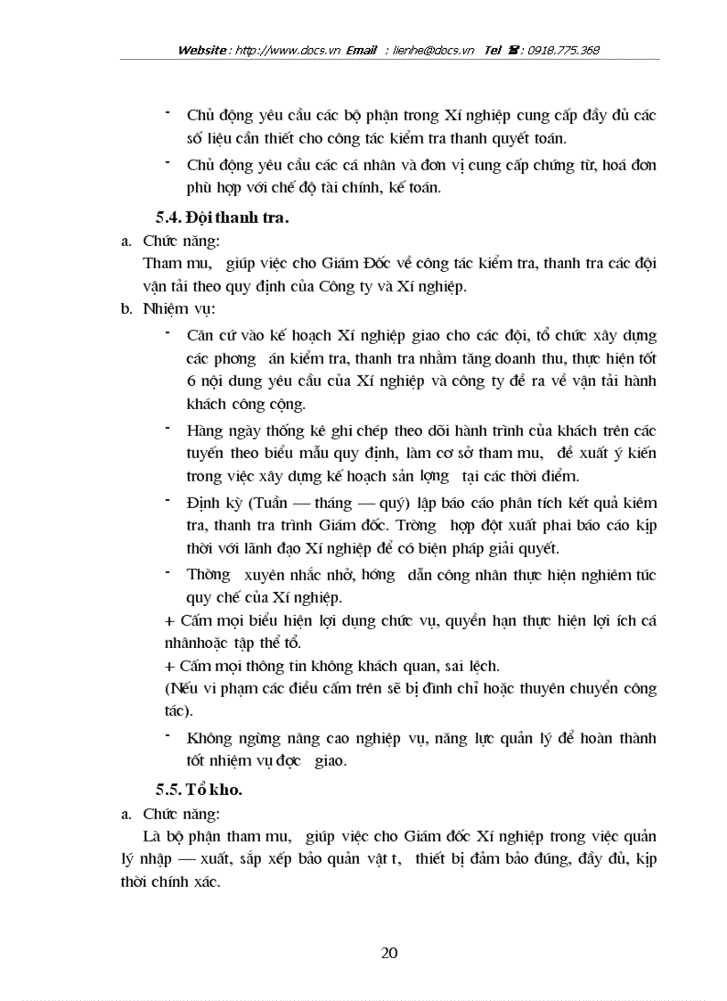 image for page Báo cáo Tại Xí nghiệp xe buýt Thủ đô