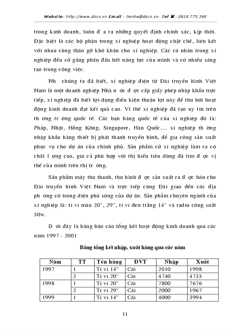 image for page Báo cáo Tại xí nghiệp điện tử truyền hình VN