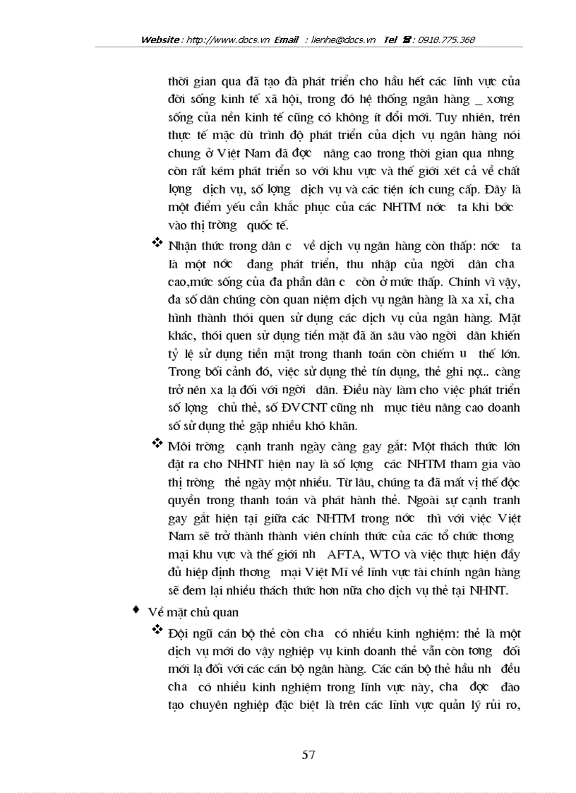 image for page Những giải pháp marketing nhằm nâng cao doanh số từ dịch vụ thẻ tại ngânhàng NHTMCP Ngoại Thương VietcomBank VN lt NHaM gt