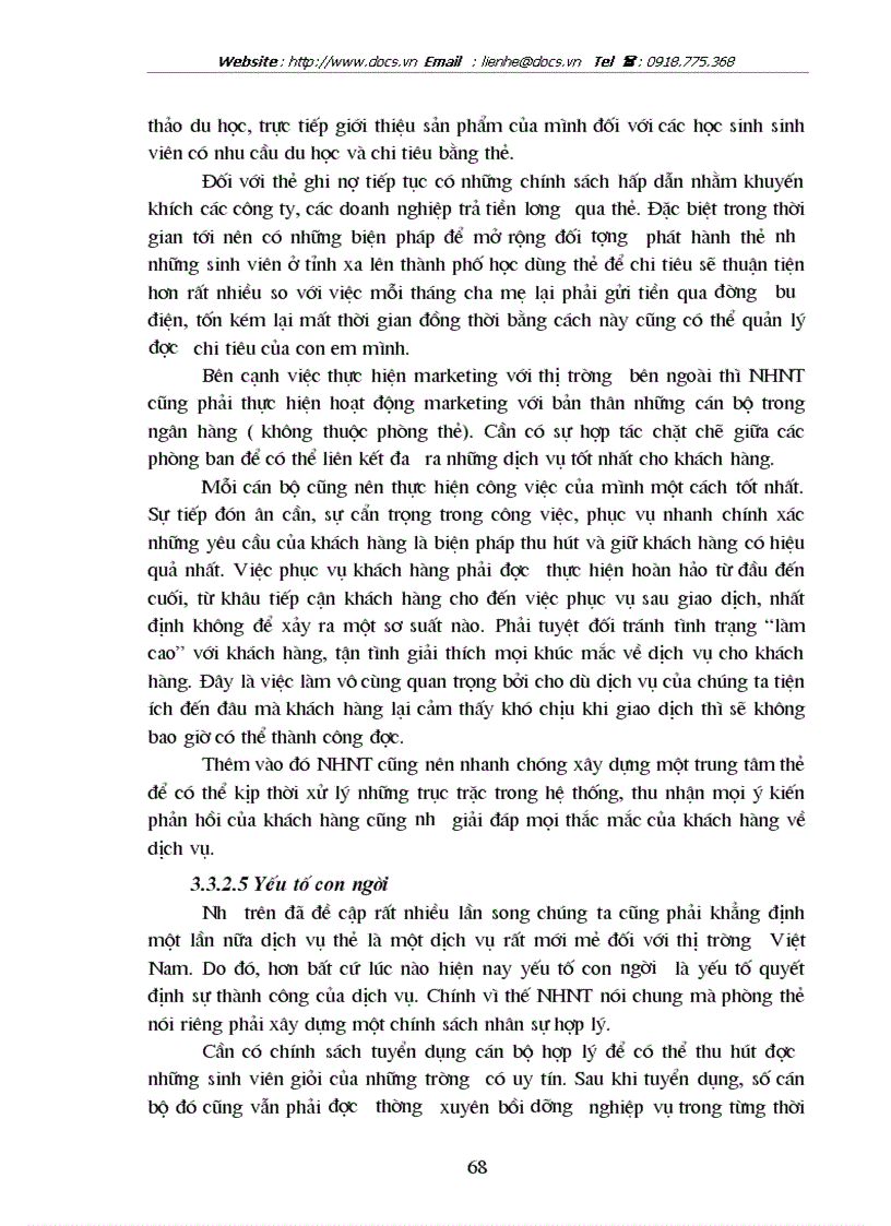 image for page Những giải pháp marketing nhằm nâng cao doanh số từ dịch vụ thẻ tại ngânhàng NHTMCP Ngoại Thương VietcomBank VN lt NHaM gt