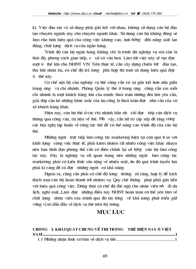 image for page Những giải pháp marketing nhằm nâng cao doanh số từ dịch vụ thẻ tại ngânhàng NHTMCP Ngoại Thương VietcomBank VN lt NHaM gt