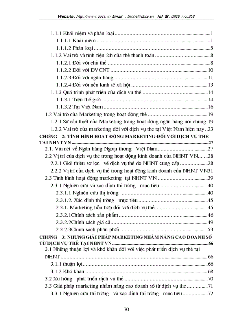 image for page Những giải pháp marketing nhằm nâng cao doanh số từ dịch vụ thẻ tại ngânhàng NHTMCP Ngoại Thương VietcomBank VN lt NHaM gt
