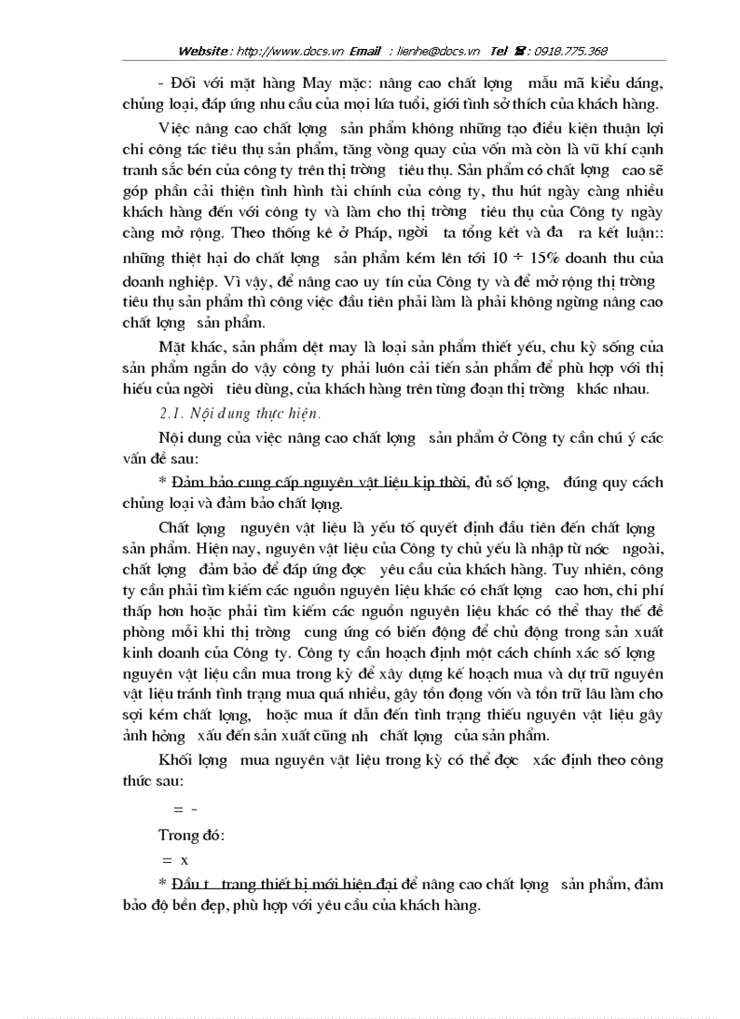 image for page Một số biện pháp nhằm thúc đẩy công tác tiêu thụ sản phẩm tại Công ty Dệt 8 3