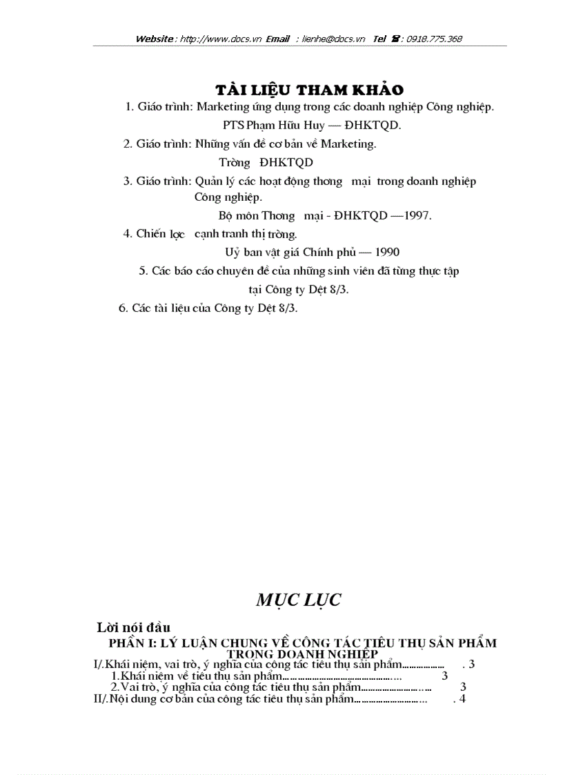 image for page Một số biện pháp nhằm thúc đẩy công tác tiêu thụ sản phẩm tại Công ty Dệt 8 3