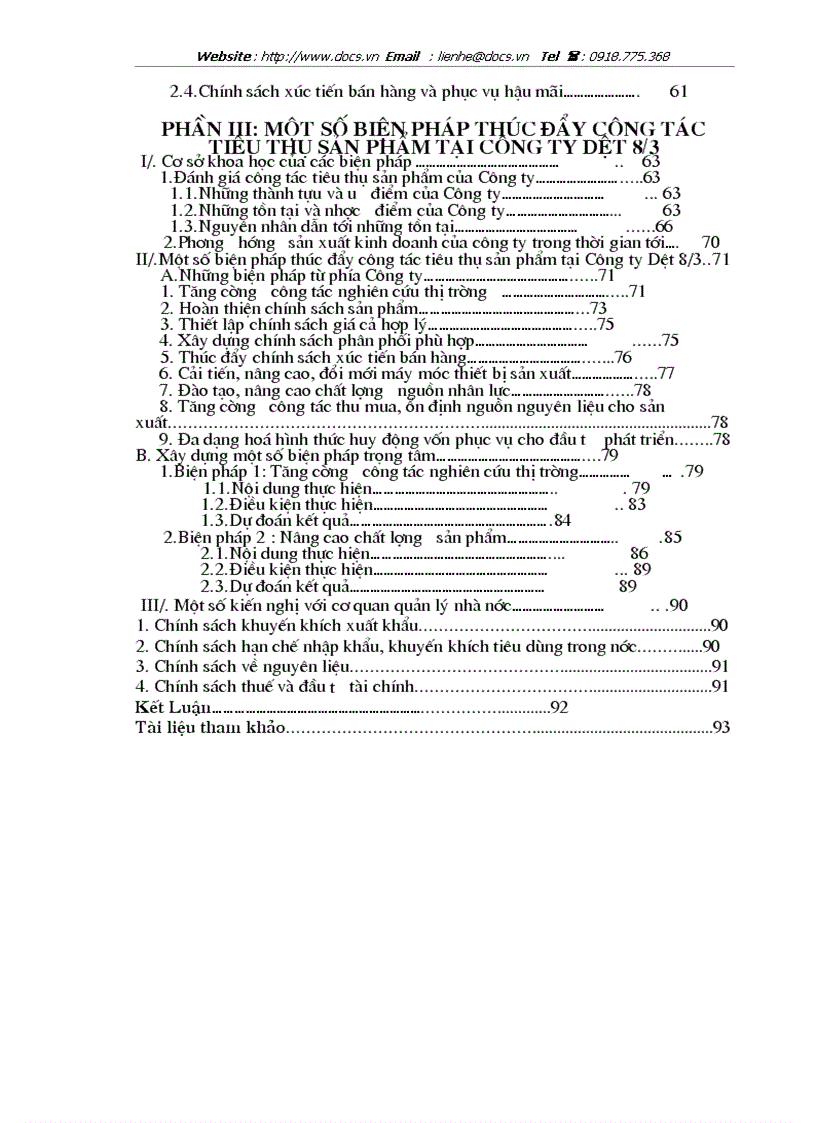 image for page Một số biện pháp nhằm thúc đẩy công tác tiêu thụ sản phẩm tại Công ty Dệt 8 3