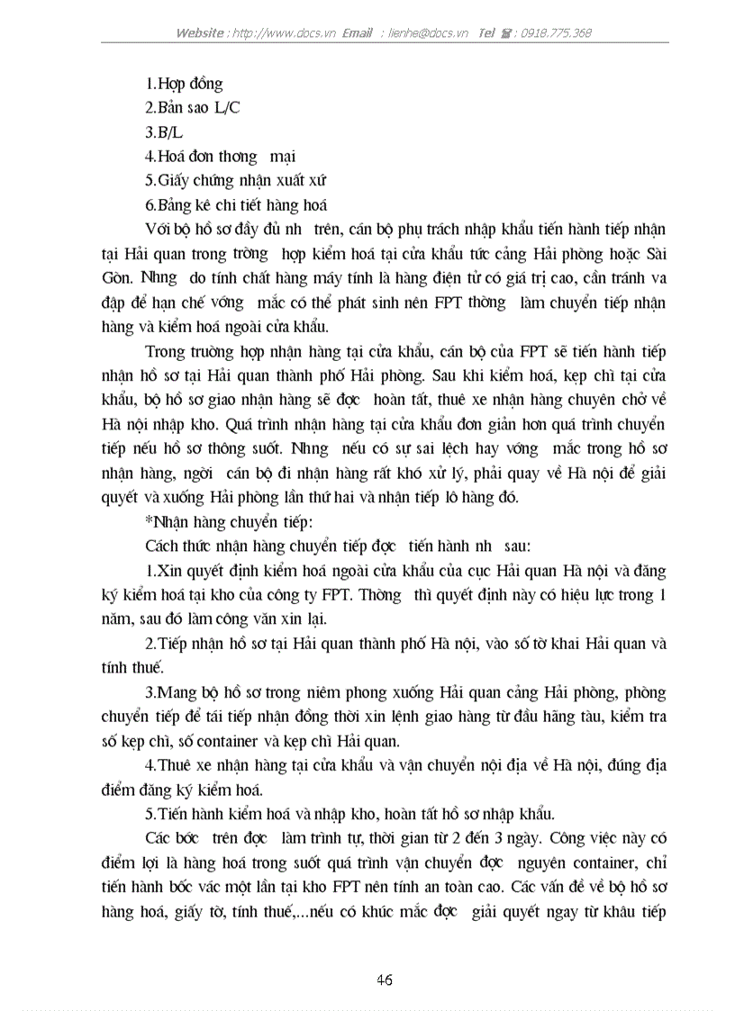 image for page Hoạt động nhập khẩu máy vi tính và phụ kiện máy vi tính của công ty FPT Thực trạng và giải pháp