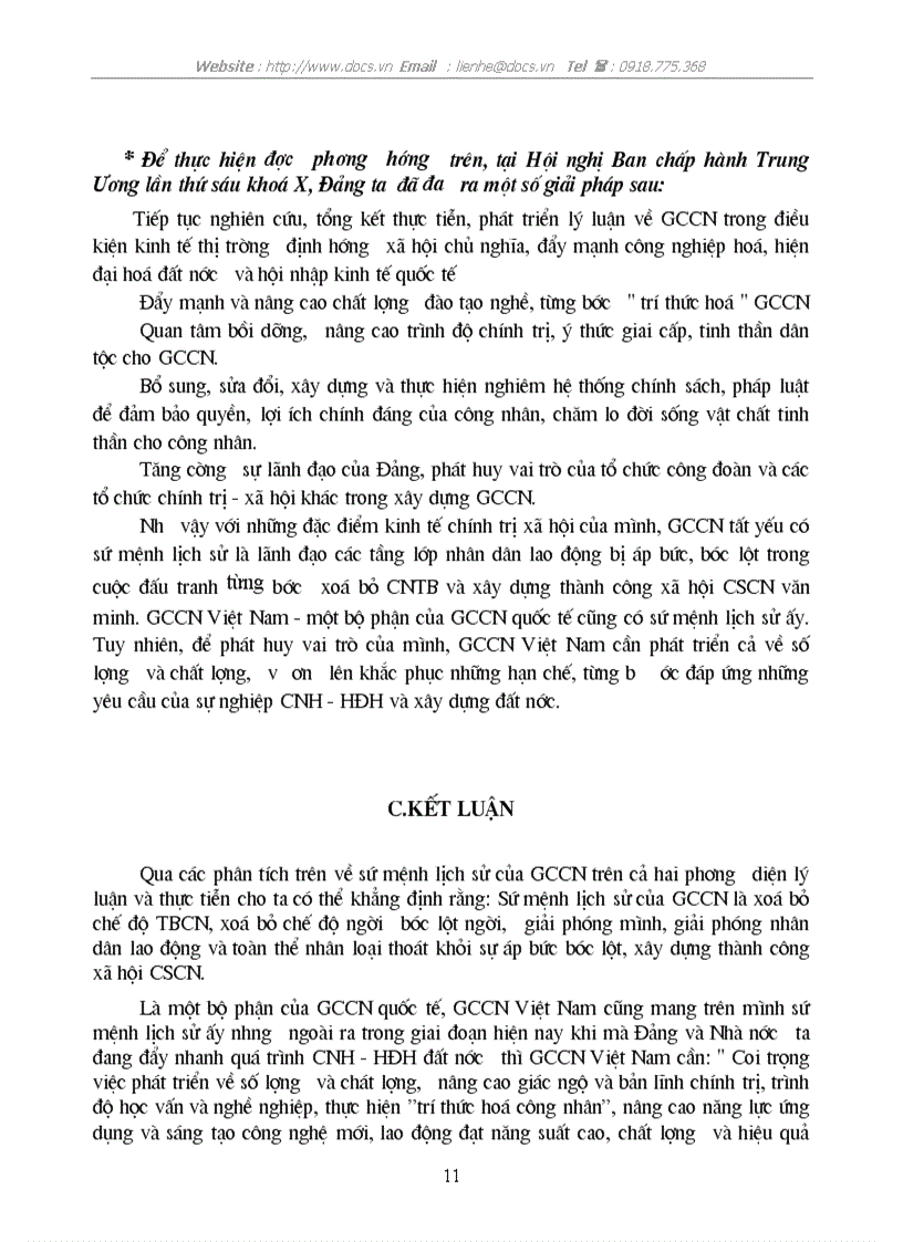 image for page Giai cấp công nhân và sứ mệnh lịch sử của giai cấp công nhân trong thời đại ngày nay