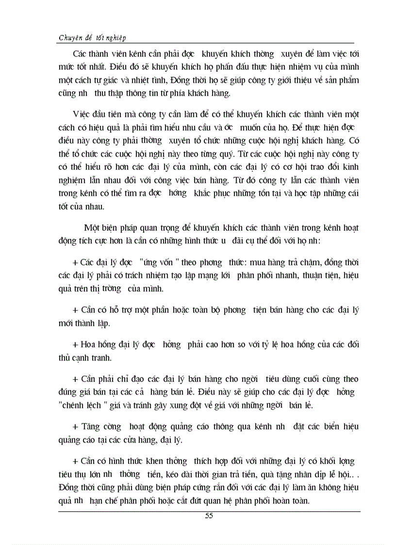 image for page Hoàn thiện hệ thống kênh phân phối nhằm duy trì mở rộng thị trường tiêu thụ của Công ty Bia Hà Nội