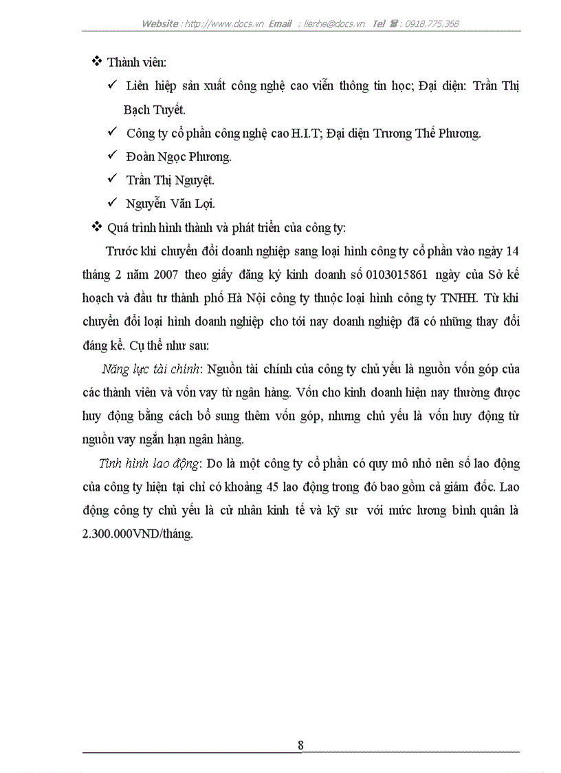 image for page Thực trạng tổ chức hạch toán kế toán tại C ty CP dịch vụ viễn thông di động HTI lt kiến tập gt