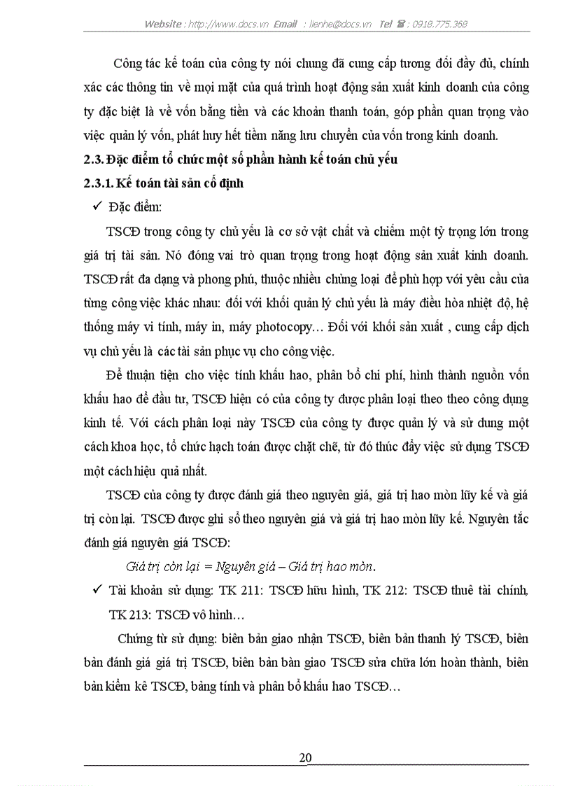 image for page Thực trạng tổ chức hạch toán kế toán tại C ty CP dịch vụ viễn thông di động HTI lt kiến tập gt