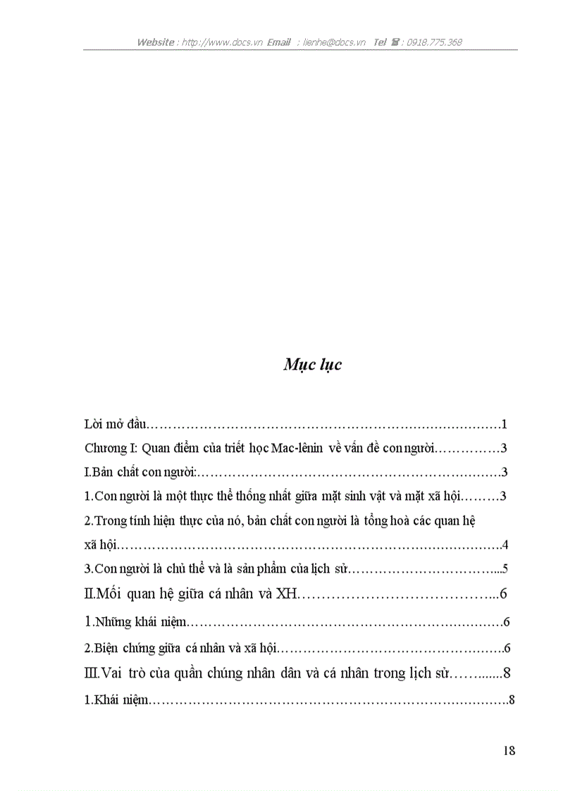 image for page Vận dụng quan điểm của triết học Mac lênin về vấn đề con người để tìm hiểu con người Việt Nam trong thời kì đẩy mạnh CNH HĐH