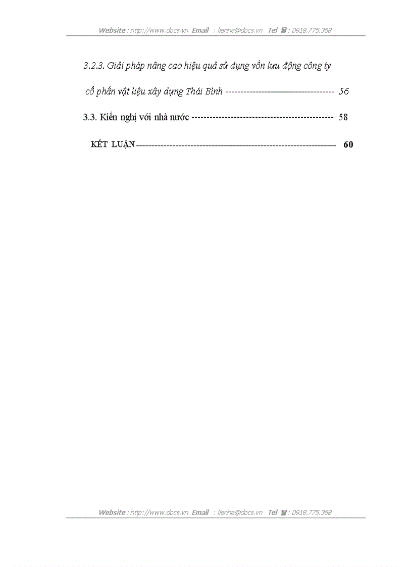 image for page Giải pháp nâng cao hiệu quả sử dụng vốn tại công ty cổ phần vật liệu xây dựng Thái Bình