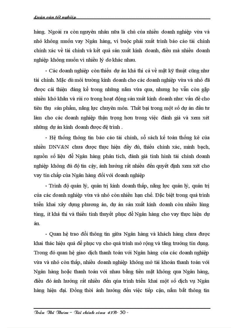 image for page Mở rộng cho vay đối với doanh nghiệp vừa và nhỏ tại Ngân Hàng Công thương Hoàn Kiếm